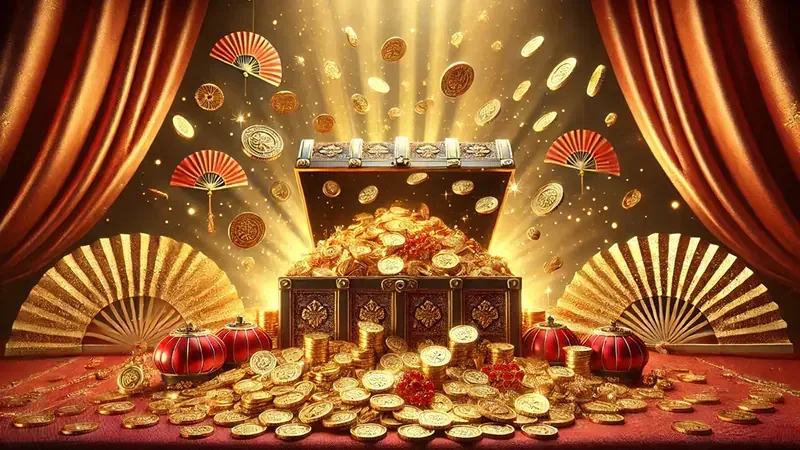 Tampilan permainan slot dengan reel berwarna di SLOT39