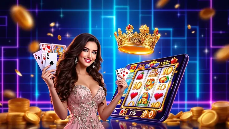 Tampilan reel slot digital untuk eksplorasi permainan SLOT39